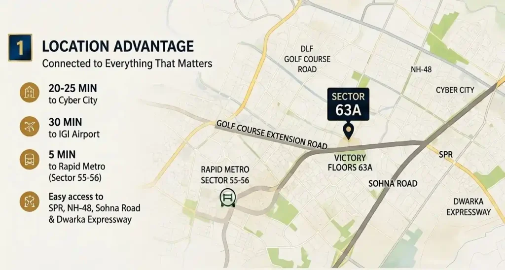 Sector 63A Is Gurgaon's Most Well-Rounded Address